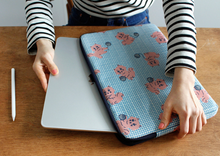 Load image into Gallery viewer, Laptop/iPad Pouch Meow Meow - whoami
