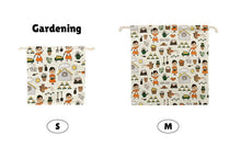 Load image into Gallery viewer, String Pouch - Gardening (S/M)
