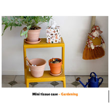 Load image into Gallery viewer, Mini Tissue Case - Gardening
