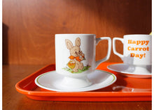 Load image into Gallery viewer, Footed Mug Cup Carrot Day
