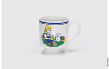 Load image into Gallery viewer, Footed Mug Cup Teddy And Lucy
