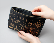 Load image into Gallery viewer, Golden Spark Mini Pouch - whoami
