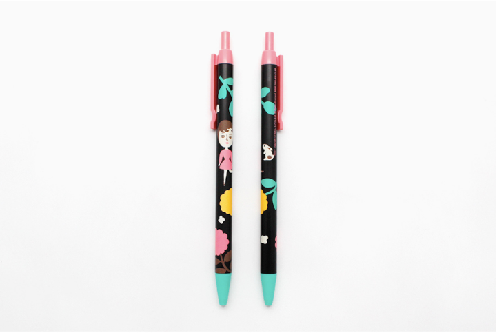 Aurore Blossom Pink Ball Pen x 1pcs - whoami