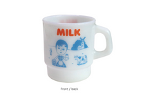 Load image into Gallery viewer, MILK GLASS CUP Aurore Farm - whoami
