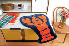 Load image into Gallery viewer, Jacquard Rug Lobster
