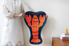 Load image into Gallery viewer, Jacquard Rug Lobster
