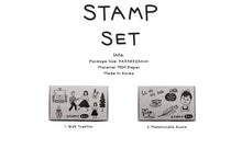 Load image into Gallery viewer, Stamp Set Walk Mademoiselle Aurore
