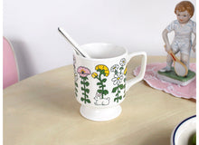 Load image into Gallery viewer, Footed Mug Cup Aurore Fairy Tale
