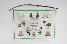 Load image into Gallery viewer, Fabric poster_Camp Vibes - whoami
