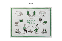 Load image into Gallery viewer, Fabric poster_Camp Vibes - whoami
