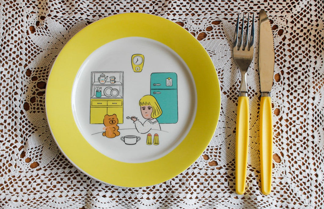 Little Meal Plate / Yellow