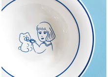 Load image into Gallery viewer, Teddy And Lucy Pasta Bowl Line
