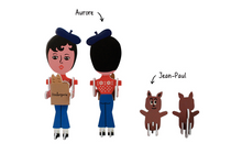 Load image into Gallery viewer, Paper Toy Aurore And Jean Paul - whoami
