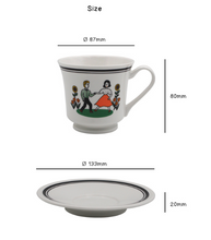 Load image into Gallery viewer, CUP AND SAUCER Walk Together - whoami
