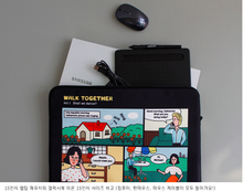 Load image into Gallery viewer, Laptop/iPad Pouch Walk Together - whoami
