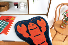 Load image into Gallery viewer, Jacquard Rug Lobster
