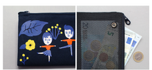 Load image into Gallery viewer, Aurore And Friend Double Zipper Pencil Case - whoami
