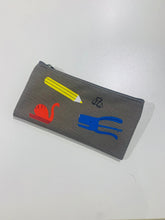 Load image into Gallery viewer, Stationery Double Zipper Pencil Case
